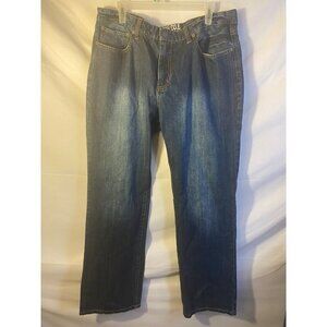Kenneth Cole Reaction Bootcut Mens Jeans Size 36 x‎ 32 Relaxed Fit Great Pockets